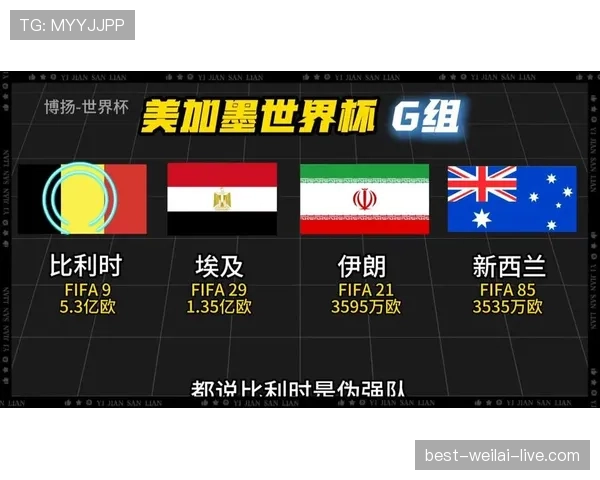 世界杯G组形势预测大全